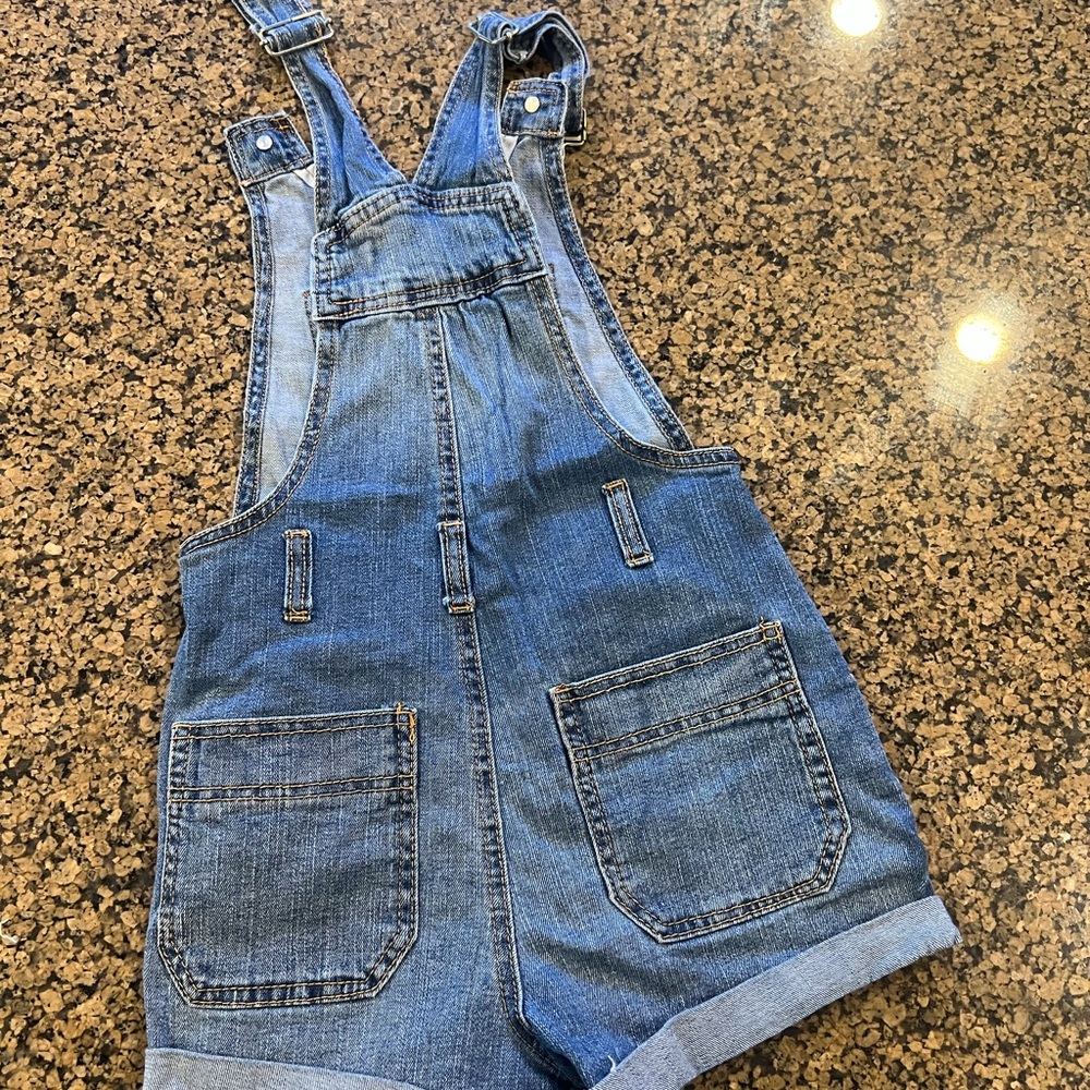 ALMOST FAMOUS/Denim Overall Shorts for girls/